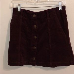 NWOT Forever 21 Corduroy Skirt